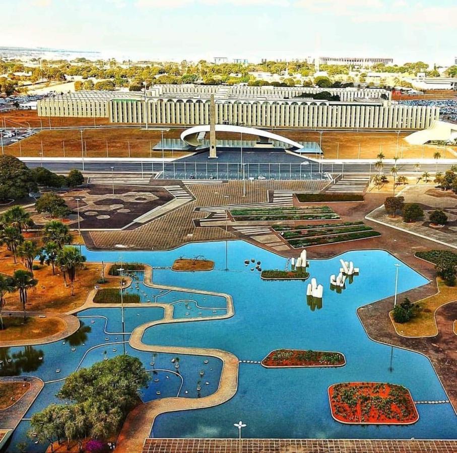Flat Hotel Fusion Com Estacionamento Gratis D21 Brasília Zewnętrze zdjęcie